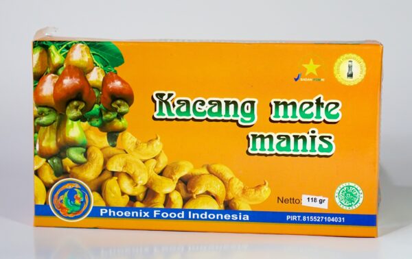 KAcang mete Manis - kotak 118 gr Mete Goreng Manis Kotak 118 gr
