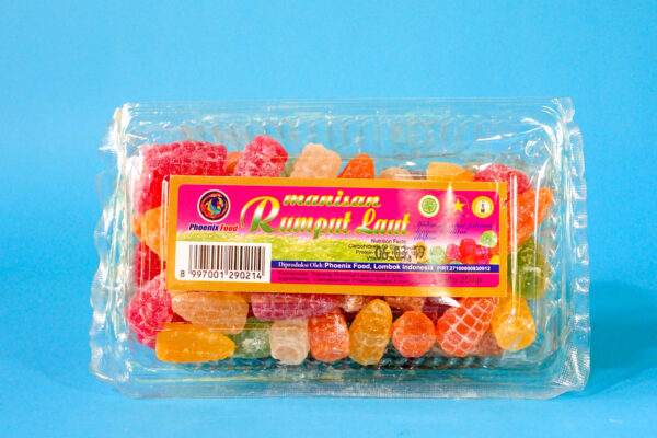 manisan rumput laut -mika-250 gr Manisan Rumput Laut Mika 220 gr