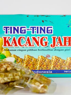 Ting Ting Kacang Jahe Kotak 168 gr