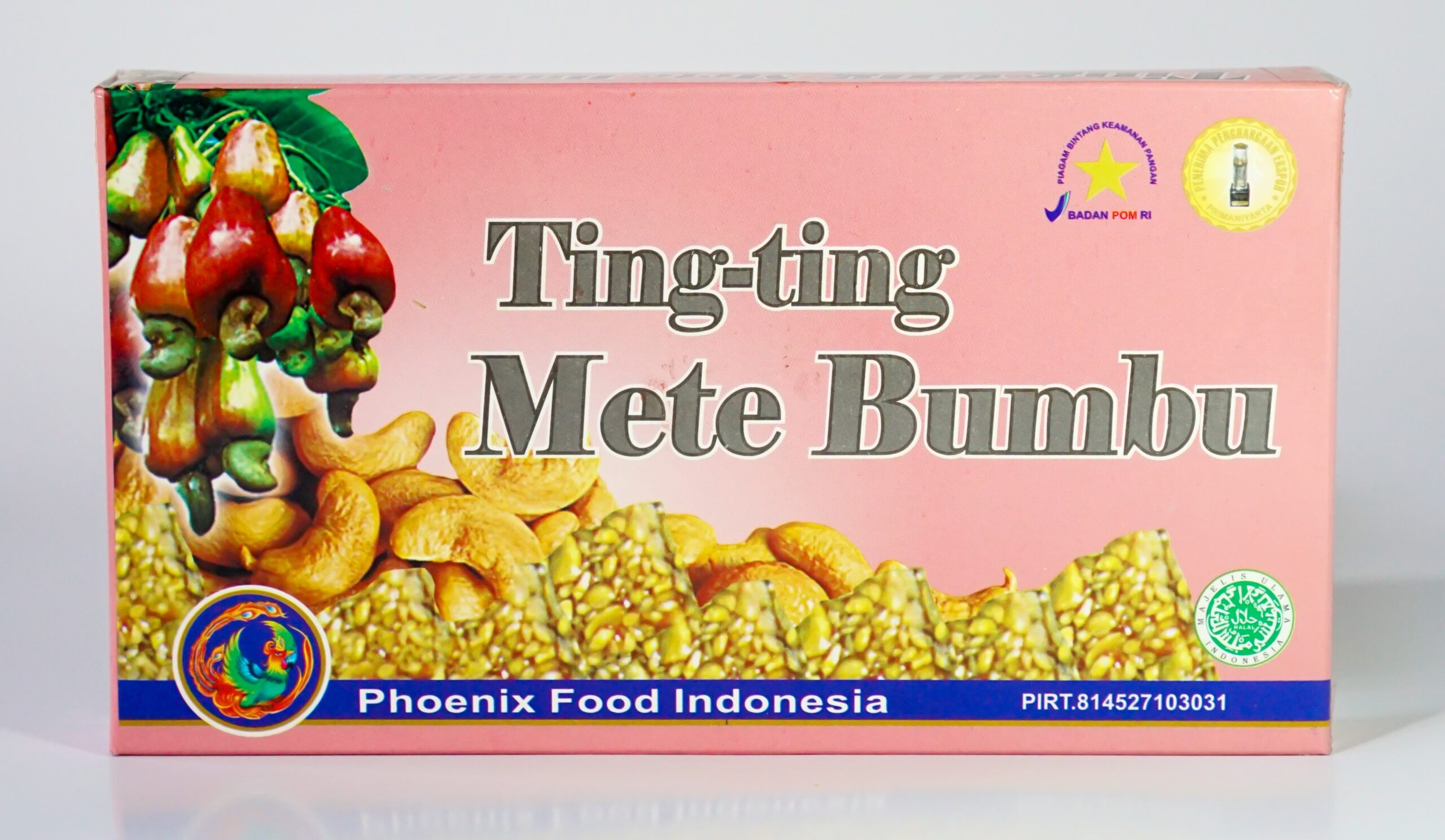 Ting Ting Mete Bumbu Kotak 168 gr