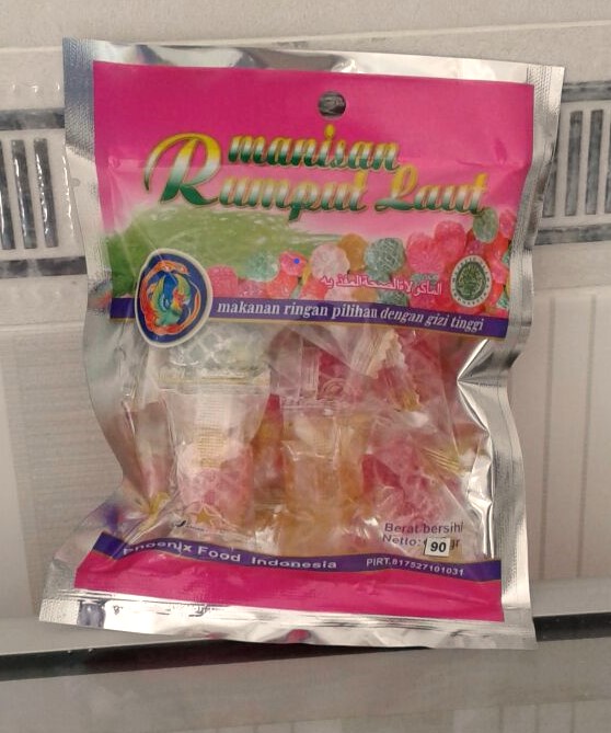 Manisan Rumput Laut Aluminiumfoil 90 gr