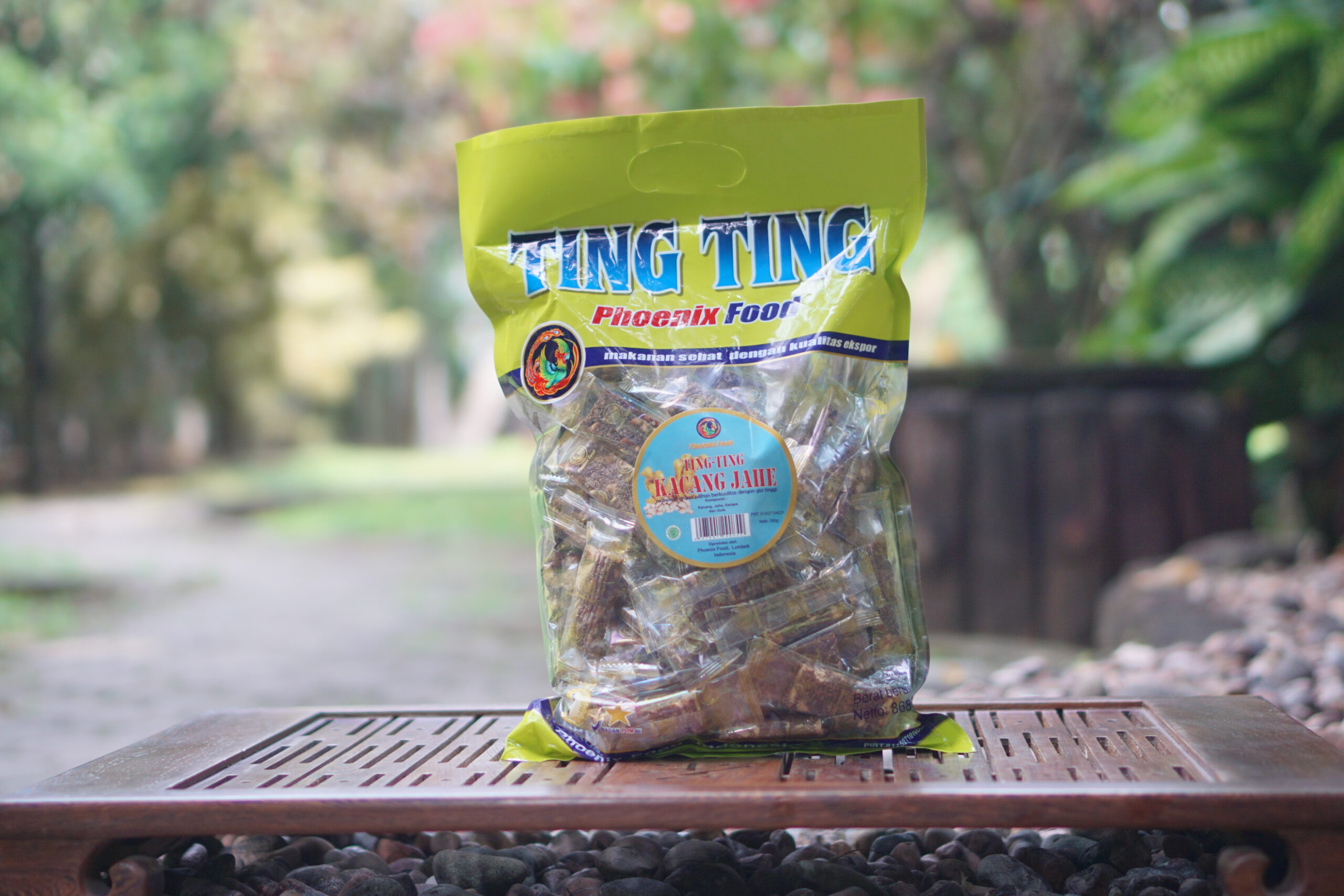 Ting Ting Kacang Jahe Plastik 868 gr