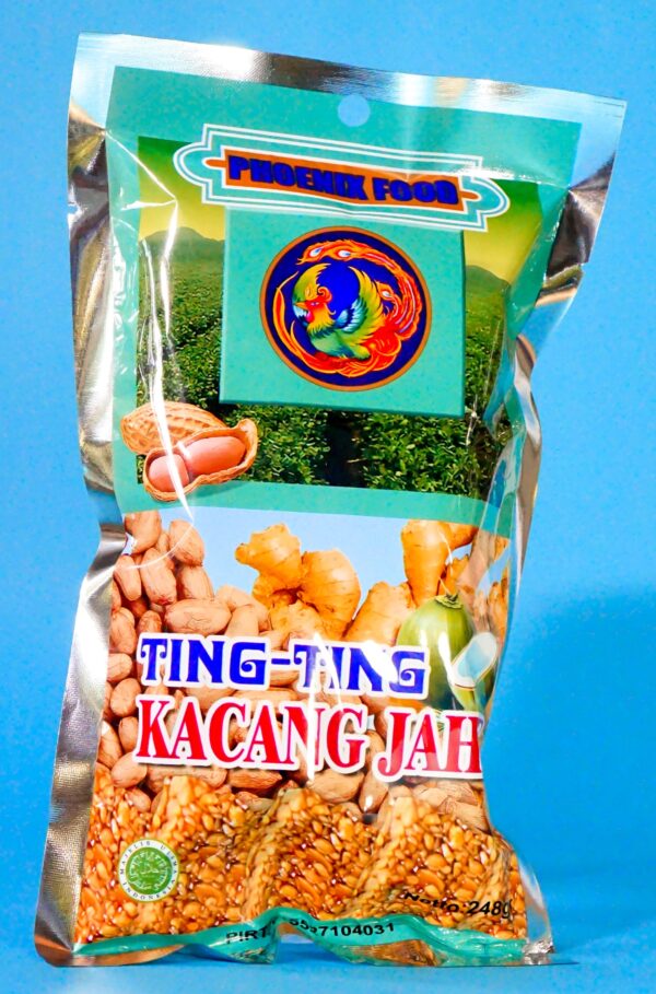 ting-ting kacang jahe-aluminium foil-248 gr Ting Ting Kacang Jahe Aluminiumfoil 248 gr