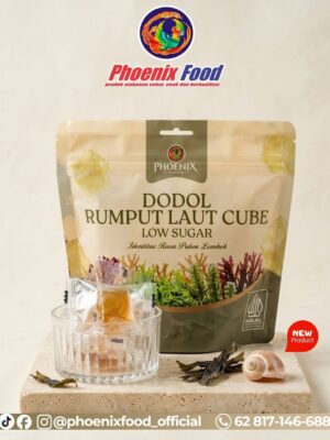 New Dodol Rumput Laut Cube Low Sugar 120 gr