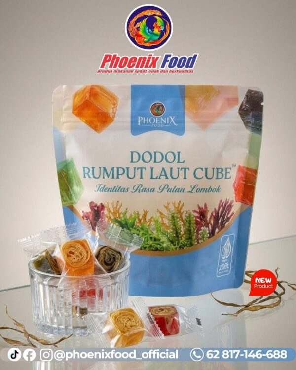 New Dodol Rumput Laut Cube Pouch 120 gr